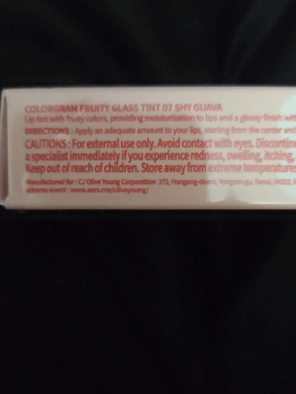 Colorgram Fruity Glass Tint — Lilac & Pink Hydrating Lip Tint NWOT